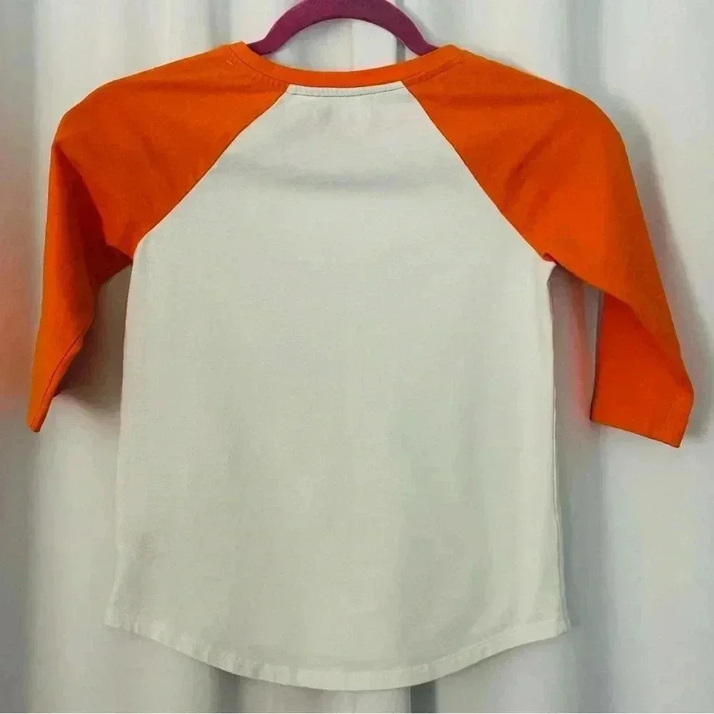 Cat and Jack Pumpkin Flip Sequins Tee and Gray Taco tee (610) - Picture 4 of 13